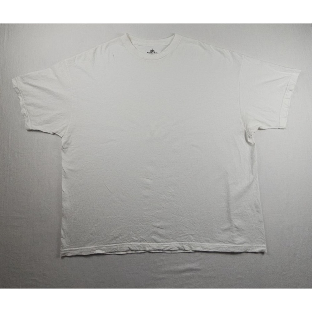 Footlocker Athletic Fit White Crewneck T-Shirt Size 2XL